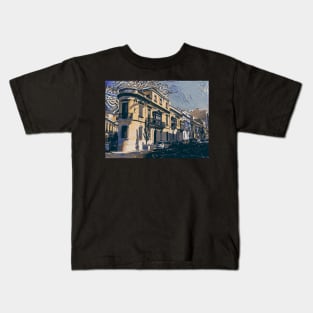 Dingli street, Sliema Malta Kids T-Shirt